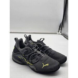 PUMA Shoes Kids Size 3.5C Gray SoftFoam+ Camo Running Sneakers 310290-01
